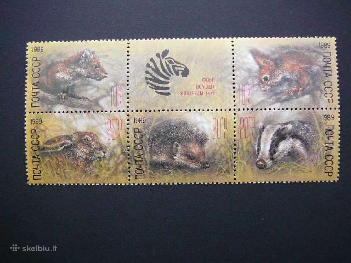 Fauna Ssr 1989 Mnh s5935