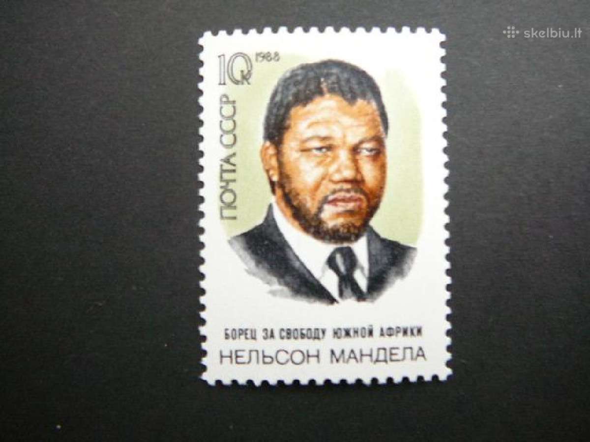 Nelsonas Mandela Ssr 1988 Mnh s5853