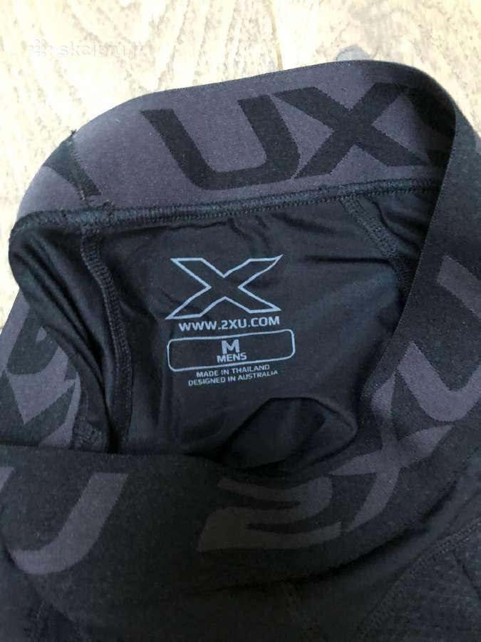 2xu vyriškos sportinės kompresinės tympos tights - nuotraukos Nr. 3