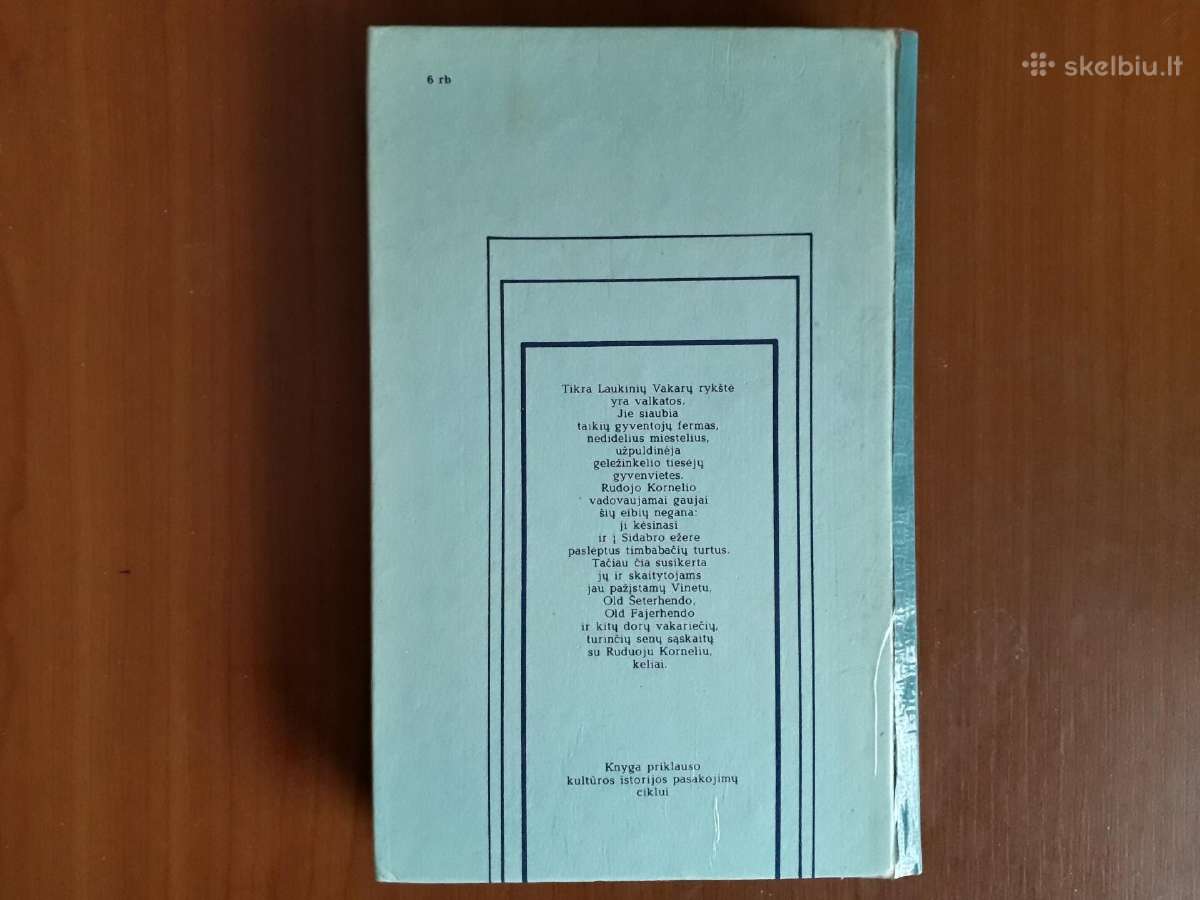 Karlas Majus "Sidabro ežero turtai" 1989 m. - nuotraukos Nr. 2