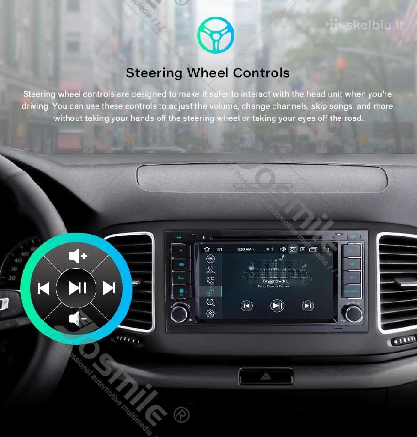 Parduodu Volkswagen Touareg T5 android multimediją - nuotraukos Nr. 8