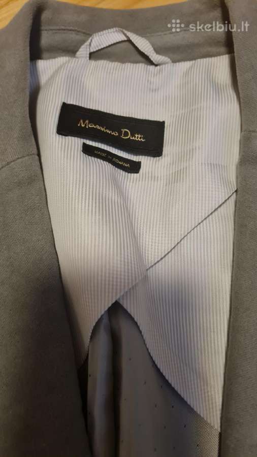 Veliūrinis S dydžio Massimo Dutti švarkelis - nuotraukos Nr. 3