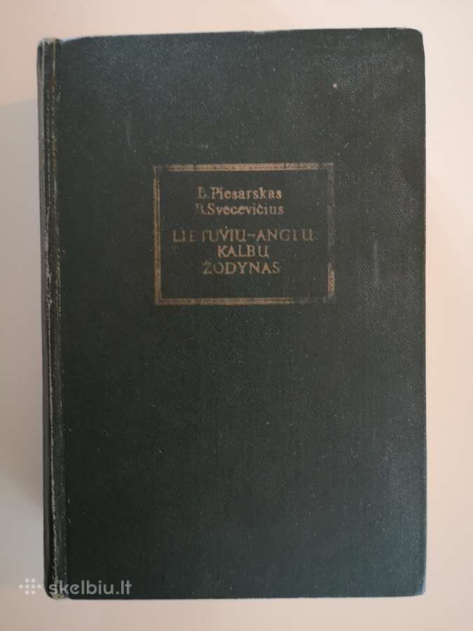 Lietuvių - anglų kalbų žodynas