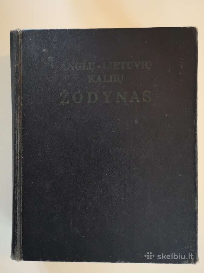 Anglų - lietuvių kalbų žodynas