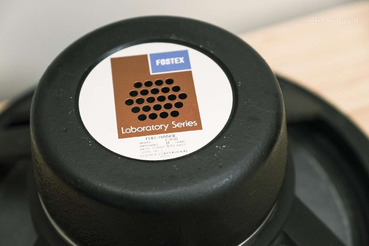Fostex f356 12" plačiajuostis - nuotraukos Nr. 7