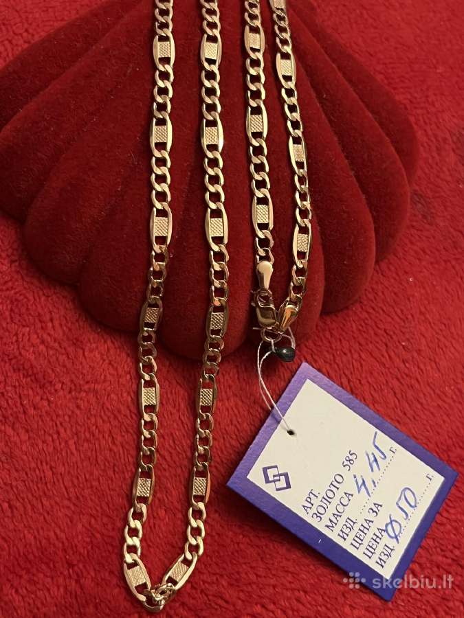 Prabangi auksinė “versace grandinėlė - nuotraukos Nr. 4