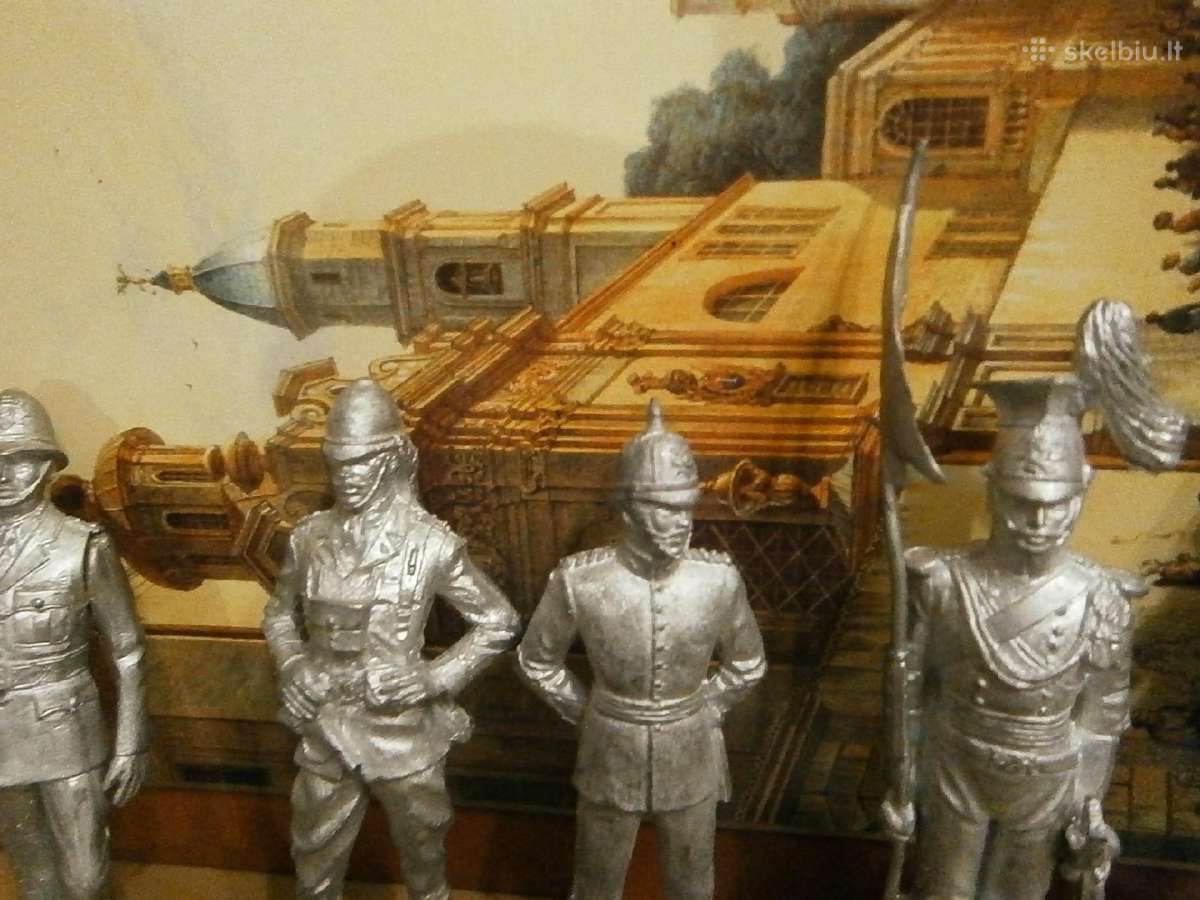 Metaliniai senoviniai Anglijos pareigūnai 9,5-11cm - nuotraukos Nr. 4