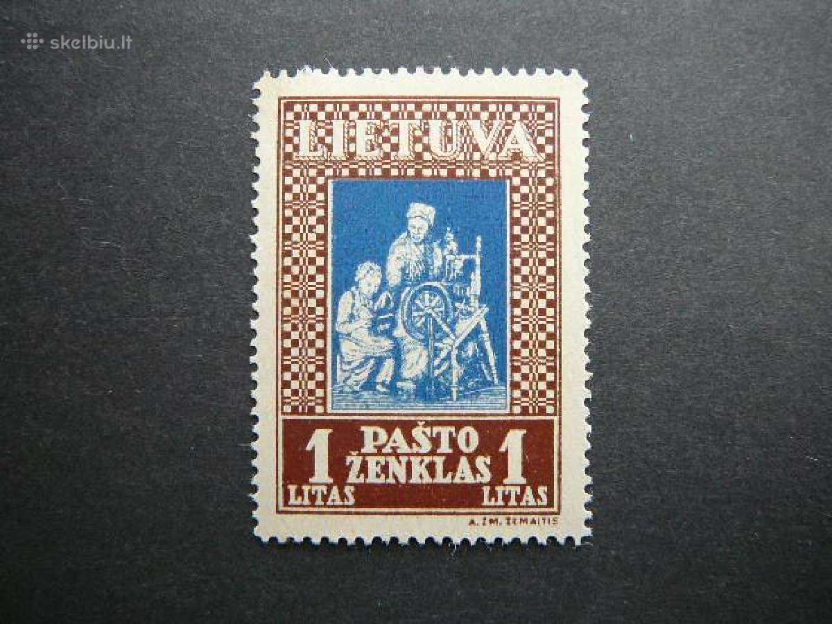 Lietuva 1933 Septyndieniai Mlh lit370as