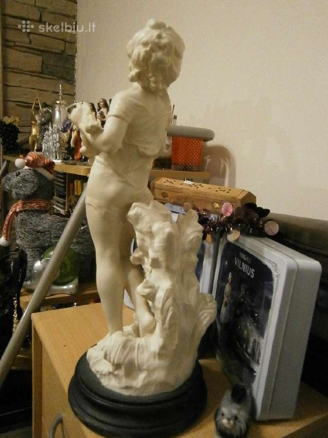Moters skulptūra dūžtanti, sunki 45 cm - nuotraukos Nr. 5