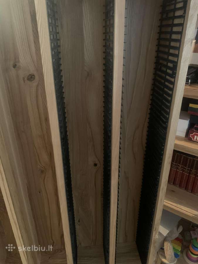 Aparatūros, CD ir vinilų laikymo lentyna, komoda - nuotraukos Nr. 5