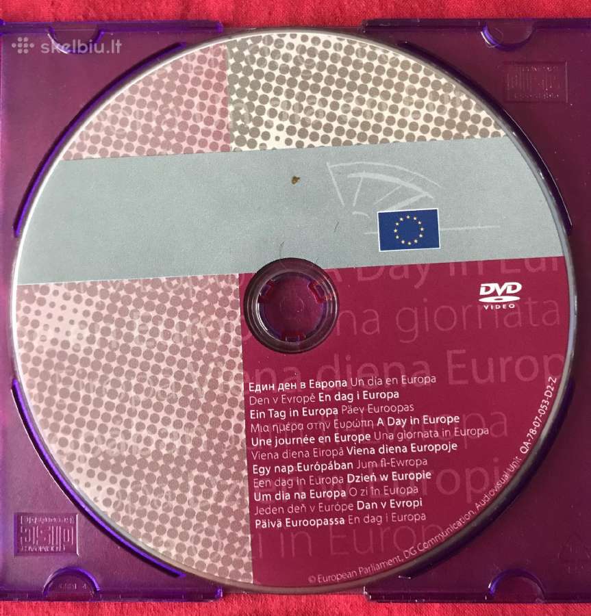 Dvd diskas „Viena Diena Europoje“