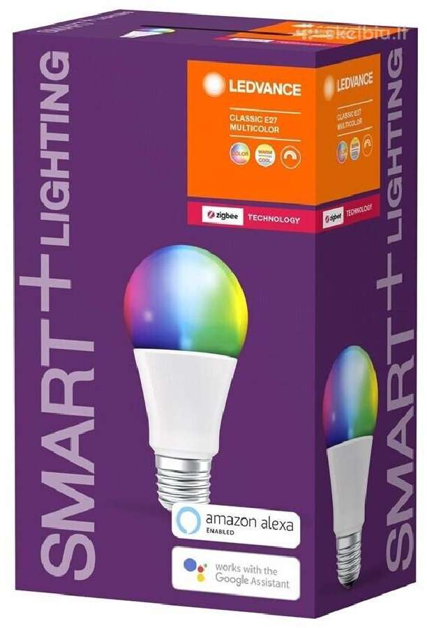 Ledvance Smart+ Zigbee E27 Rgbw lemputė