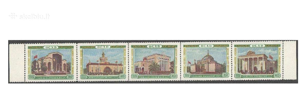 Ssr 1955 Pavilijonai, svari juostele1