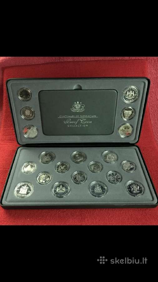 Monetos Australija 2001m. cu-ni proof