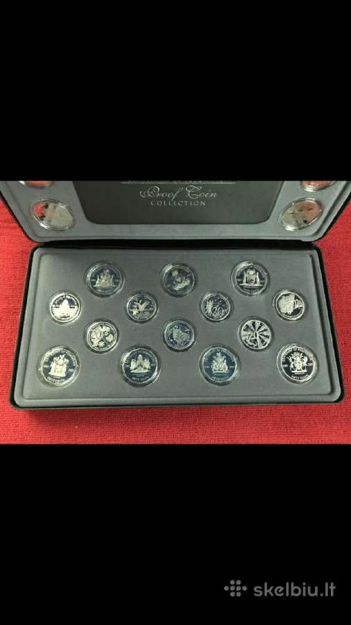 Monetos Australija 2001m. cu-ni proof - nuotraukos Nr. 3