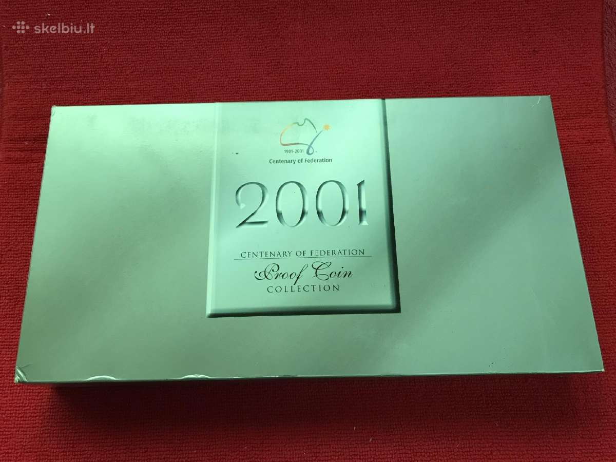 Monetos Australija 2001m. cu-ni proof - nuotraukos Nr. 5