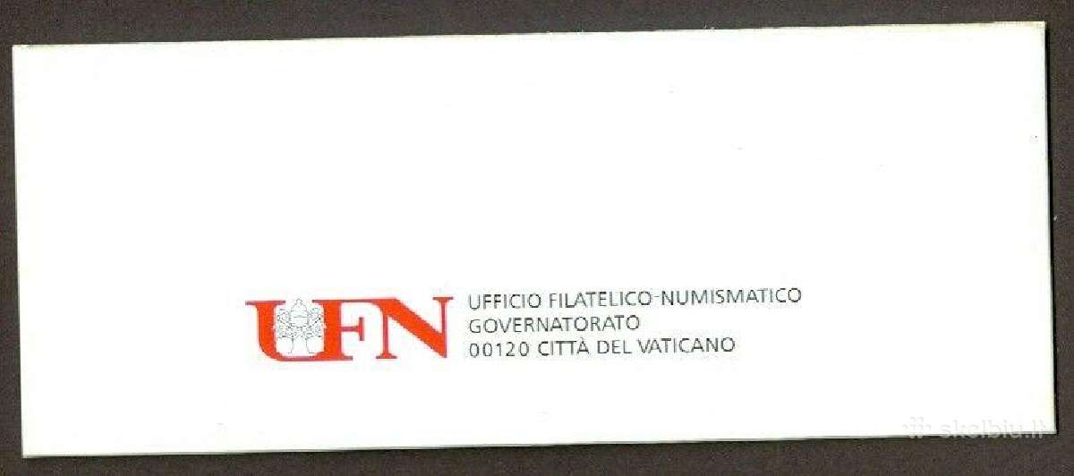 Vatikanas 1998 m. Fil. paroda, bukletas svarus - nuotraukos Nr. 3
