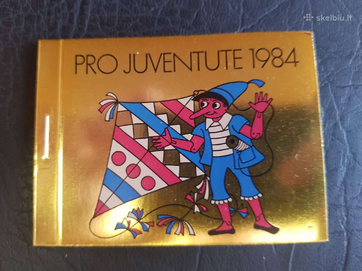 Sveicarija 1984 m. Pro Juventute, bukletas antsp.