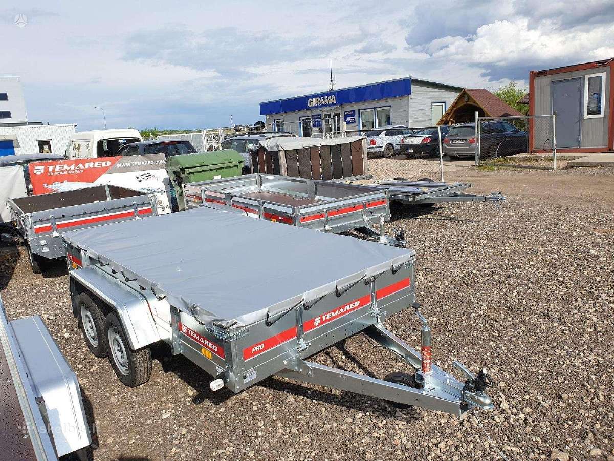 Nauja automobiline dviase priekaba vairuoti su B - nuotraukos Nr. 22
