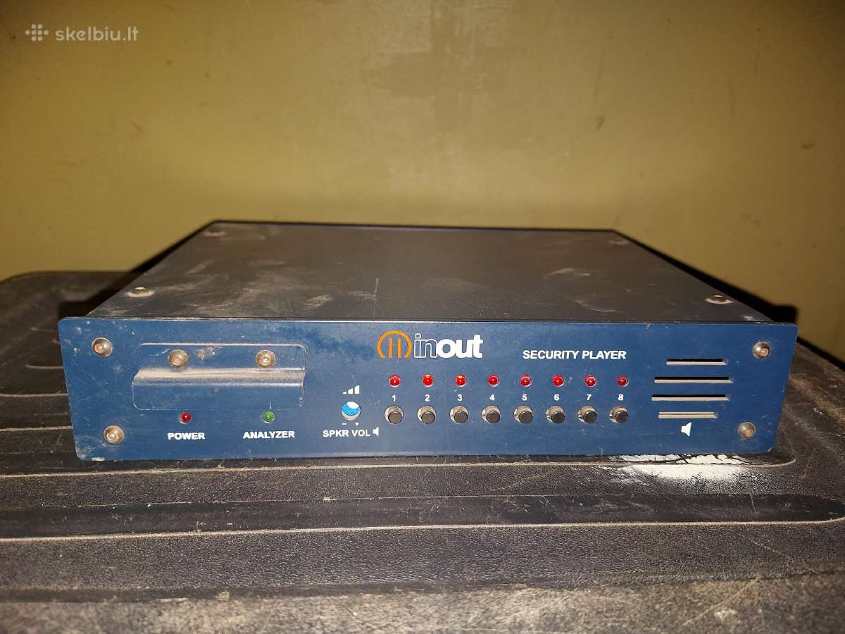 Inout Security Player S-01 with Cf Card slot