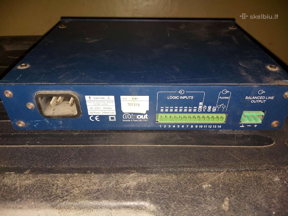 Inout Security Player S-01 with Cf Card slot - nuotraukos Nr. 2