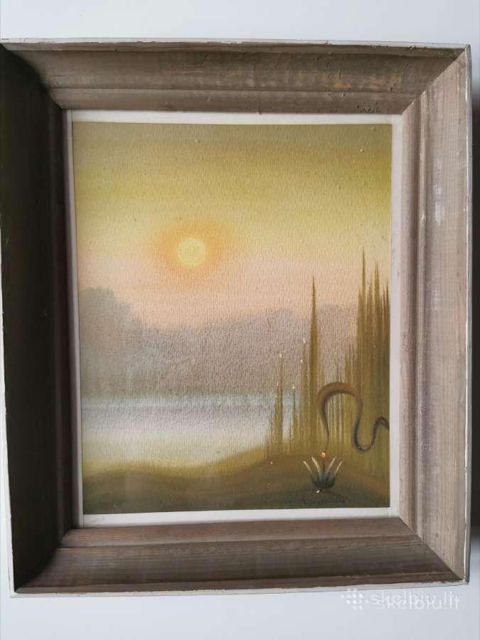 Kazys Kardelis perku triptikas. pastiles. - nuotraukos Nr. 8