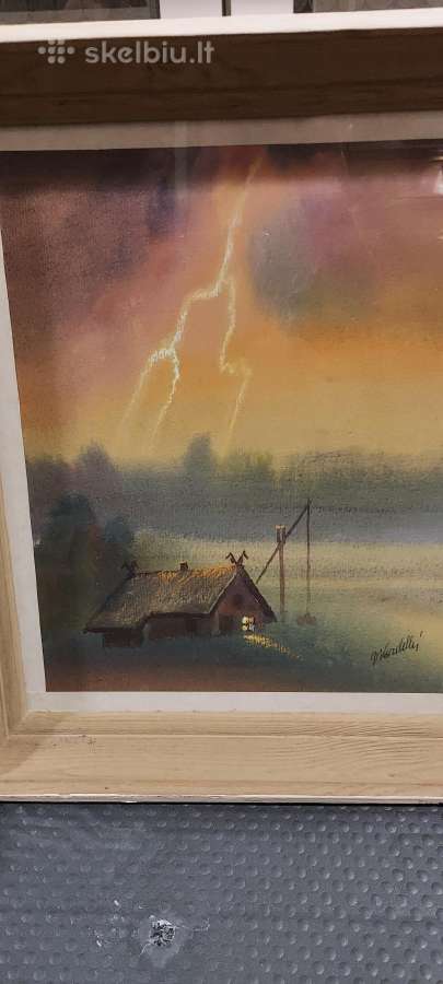 Kazys Kardelis perku triptikas. pastiles. - nuotraukos Nr. 15