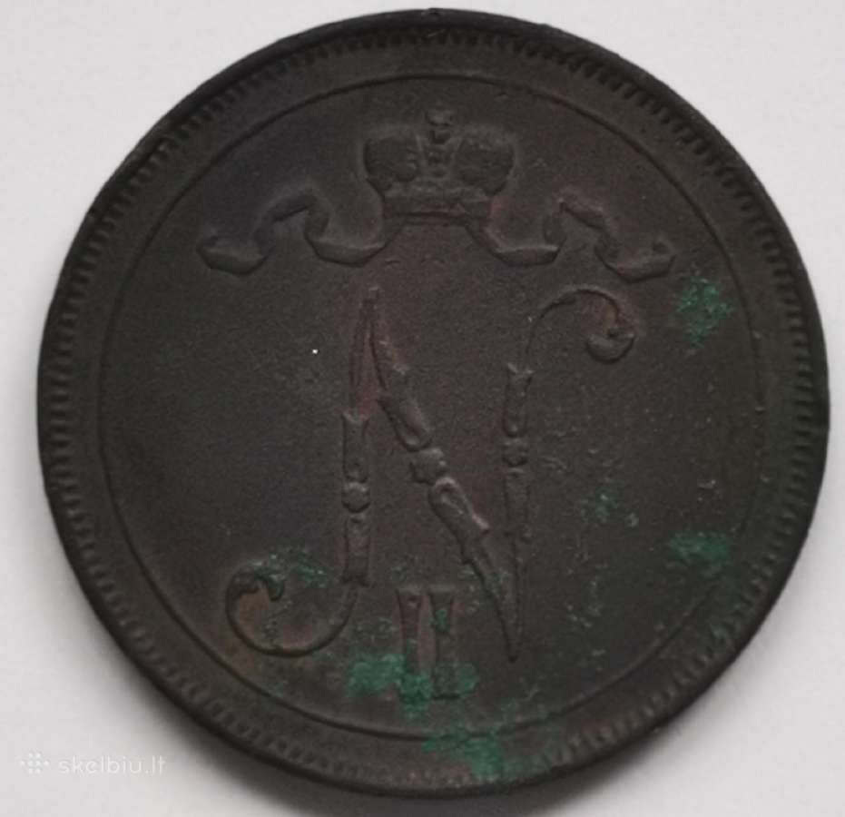 1916 m 10 pennia Suomija - nuotraukos Nr. 2