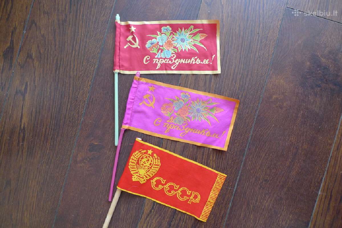 Sovietmecio nauja atributika ( vimpilai,veliaveles - nuotraukos Nr. 3