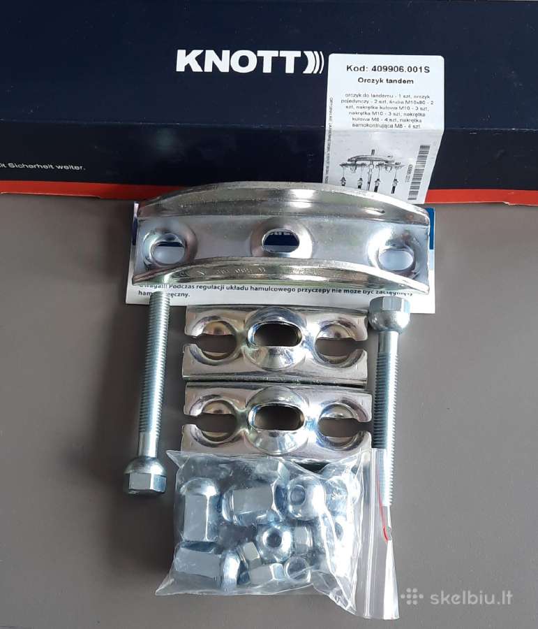 Priekabos stabdžių trosų mechanizmas Knott - nuotraukos Nr. 3
