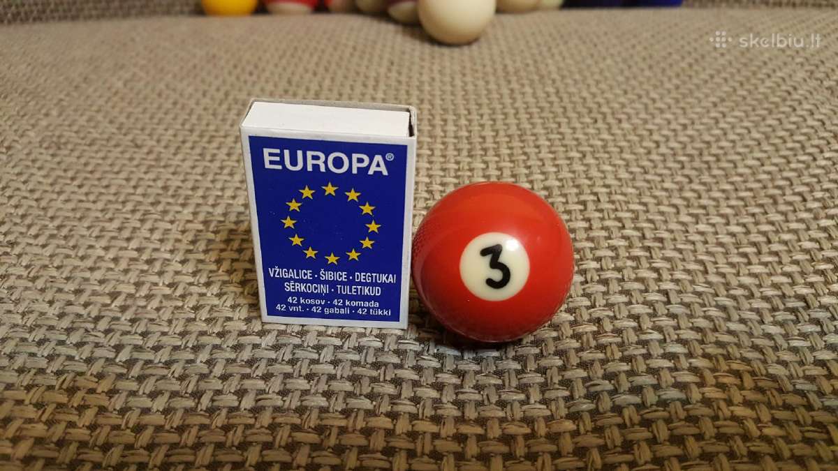 Saratai biljardui - nuotraukos Nr. 2