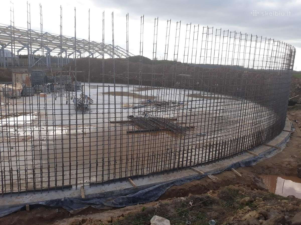 Pagrindų paruošimas betonavimui, betonavimas - nuotraukos Nr. 4