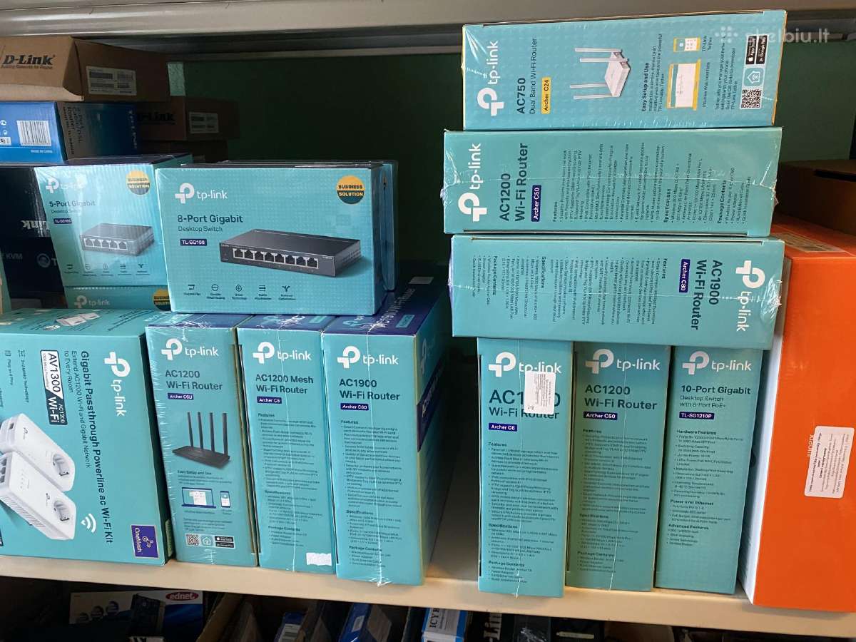 Tp-link Tl-wr820n 300mbit/s Wlan routeris naujas - nuotraukos Nr. 6