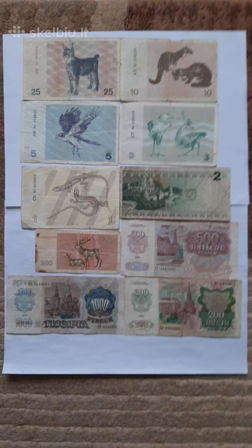 Banknotai - nuotraukos Nr. 2
