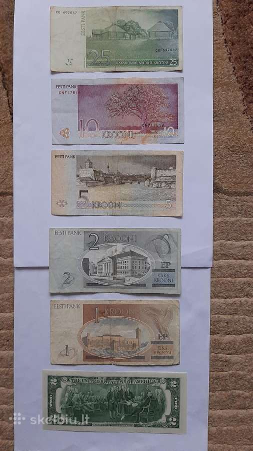 Banknotai. - nuotraukos Nr. 2