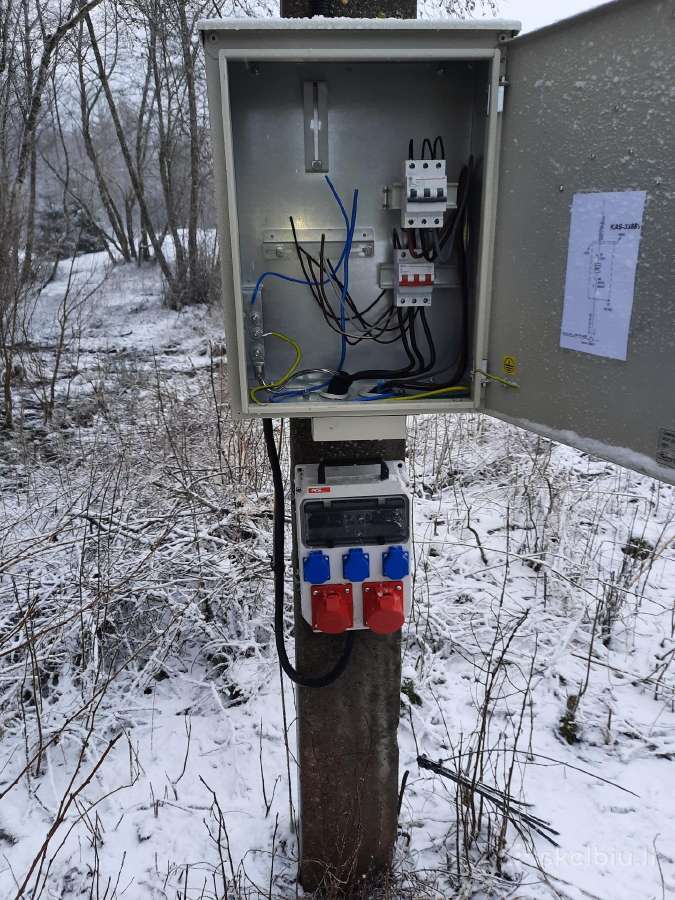 Elektros įvado Įrengimas, varžos matavimas rangovo - nuotraukos Nr. 2