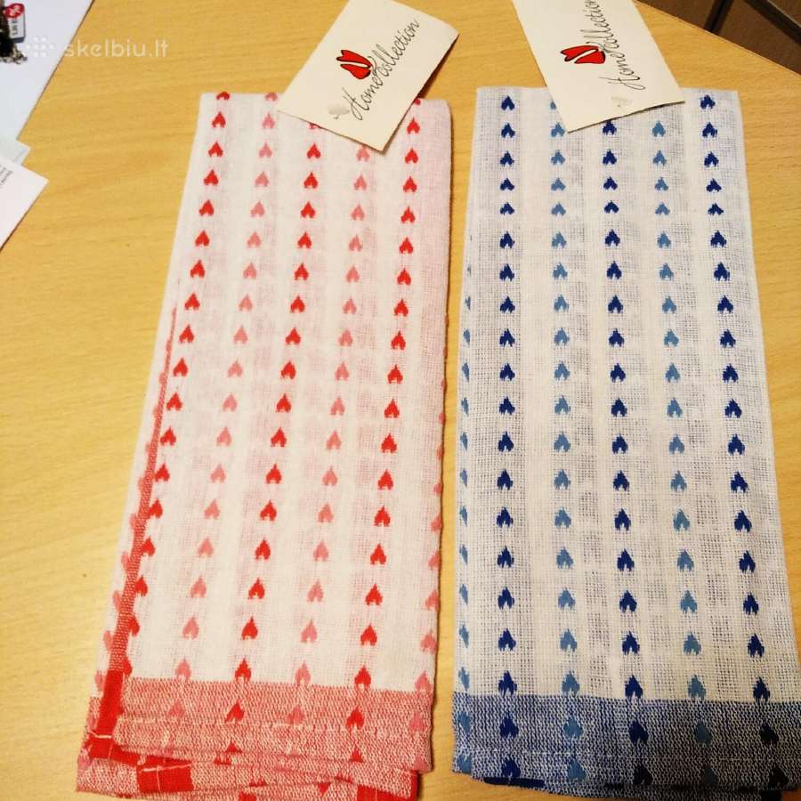 2 virtuvės rankšluostukai