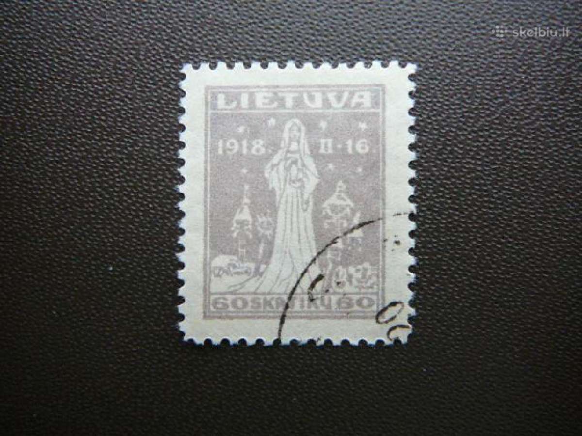 Lietuva 1920 Nepriklausoma 2m. antsp. lit71a