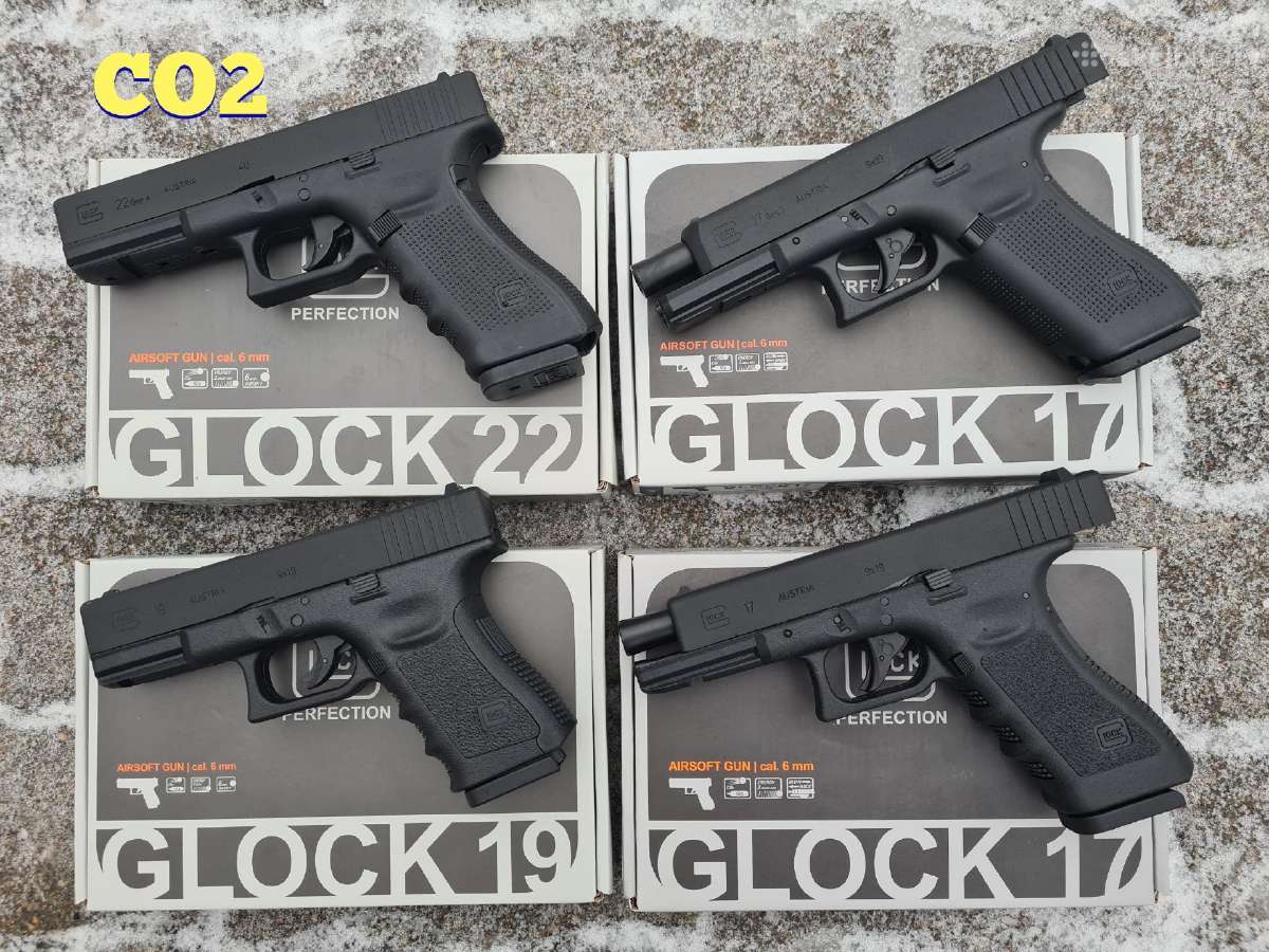 Airsoft ir pneumatiniai Glock pistoletai Umarex - nuotraukos Nr. 3