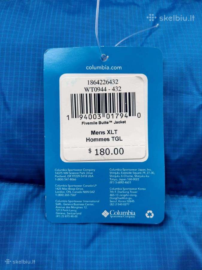 Striukė Columbia Fivemile Butte Jacket Prailginta - nuotraukos Nr. 5