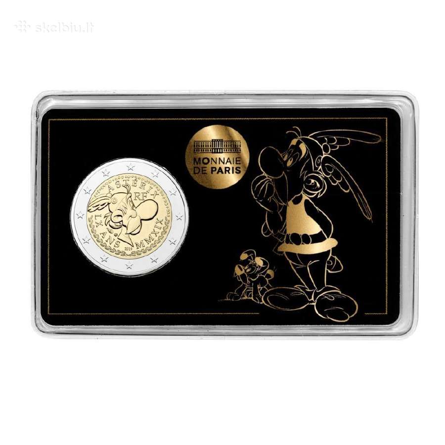 2019 Prancūzija Asteriksas 2 eurai (3vnt) - nuotraukos Nr. 2