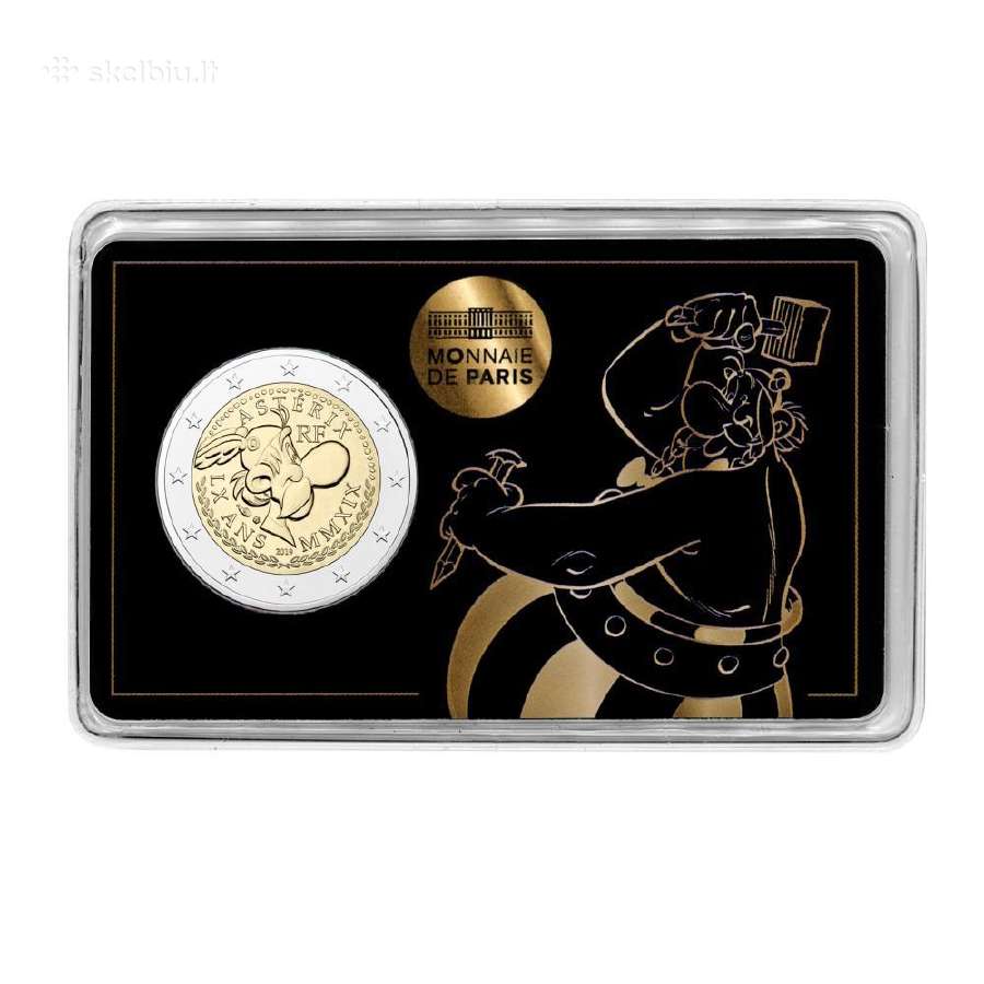 2019 Prancūzija Asteriksas 2 eurai (3vnt) - nuotraukos Nr. 3
