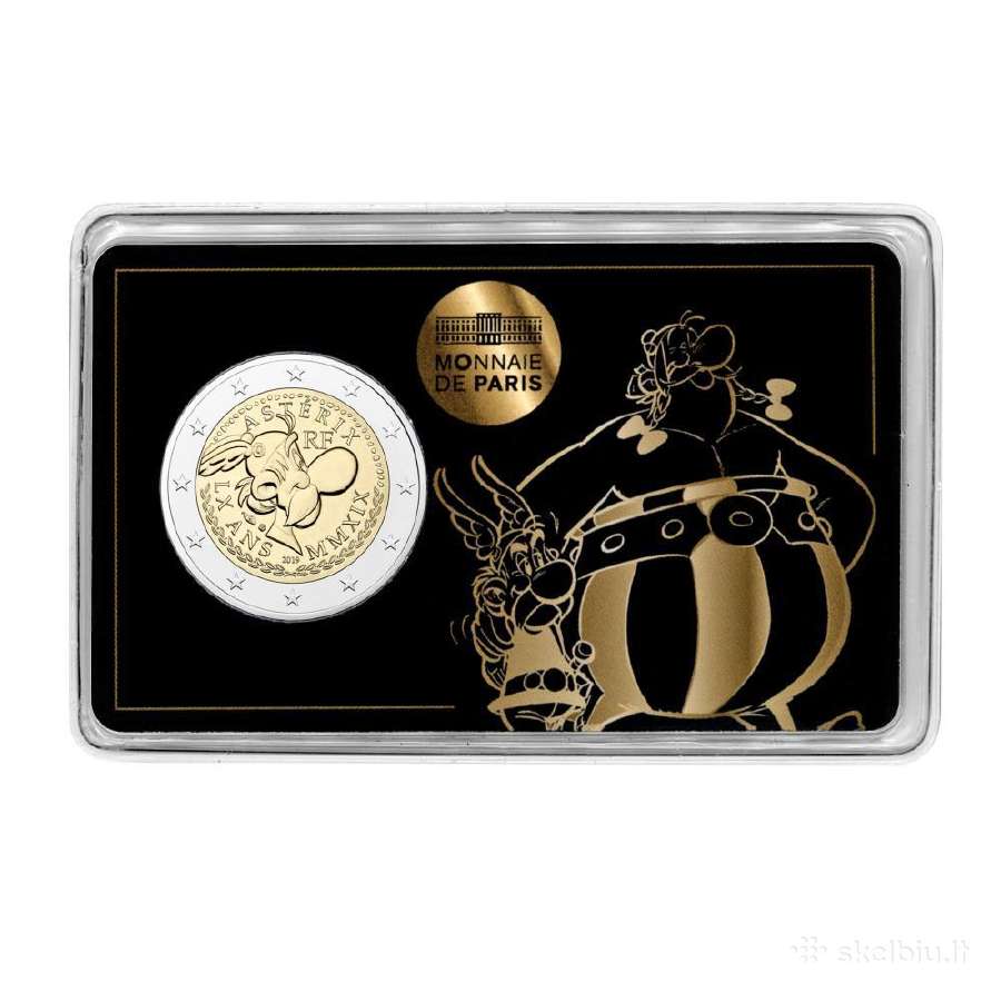 2019 Prancūzija Asteriksas 2 eurai (3vnt) - nuotraukos Nr. 4