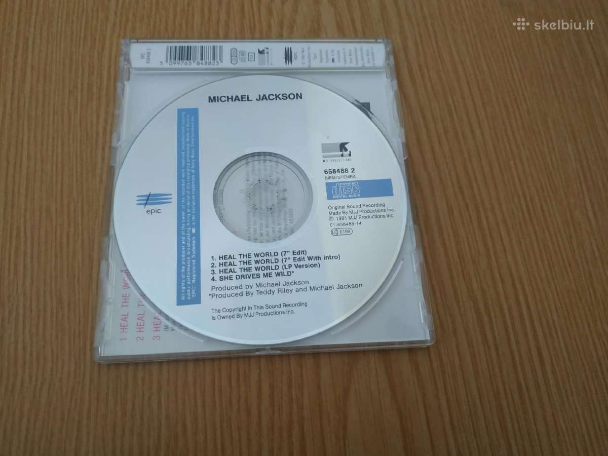 Michael Jackson CD rinkinys - nuotraukos Nr. 15