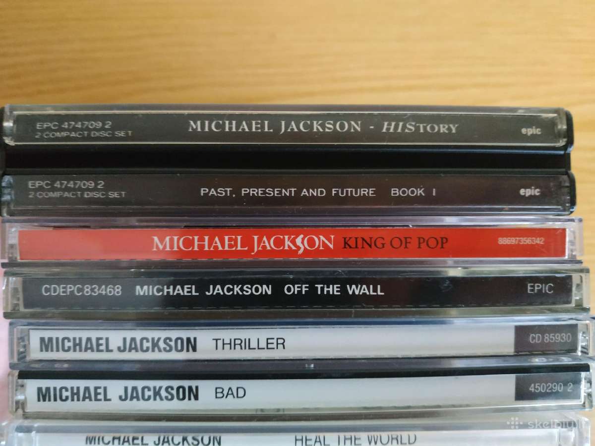 Michael Jackson CD rinkinys - nuotraukos Nr. 2