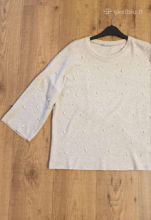 Oversized megztinis perlai "Zara" - nuotraukos Nr. 2