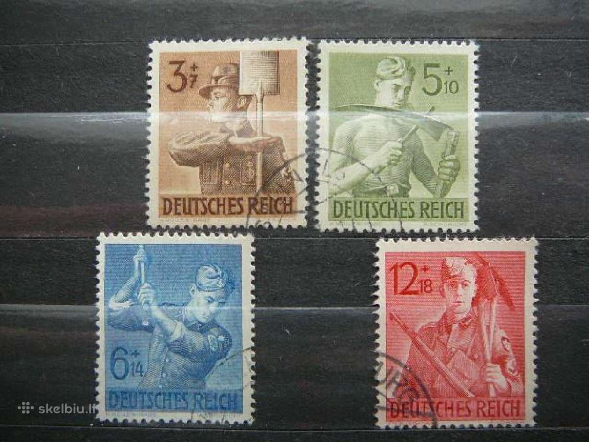 Darbininkai Kariai Vokietija 1943 vkt850/3a