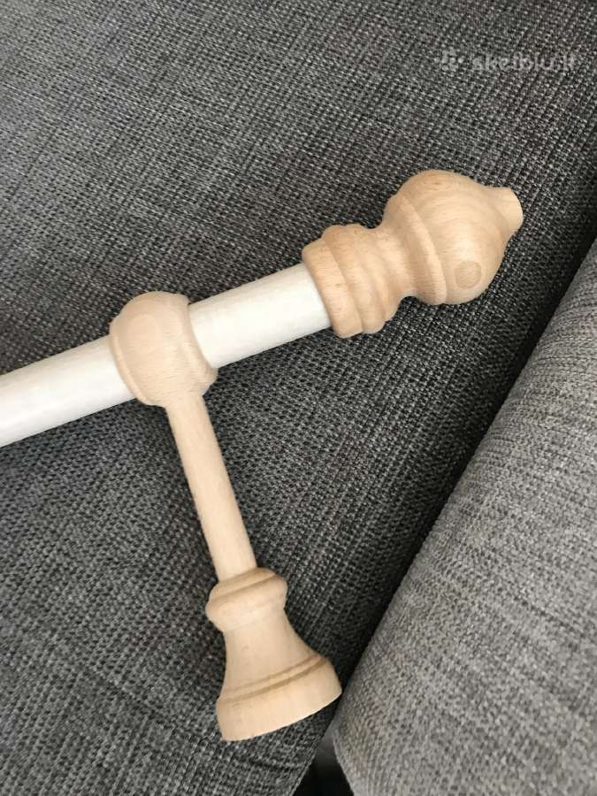 Karnizas 130cm su užsegimais - nuotraukos Nr. 2