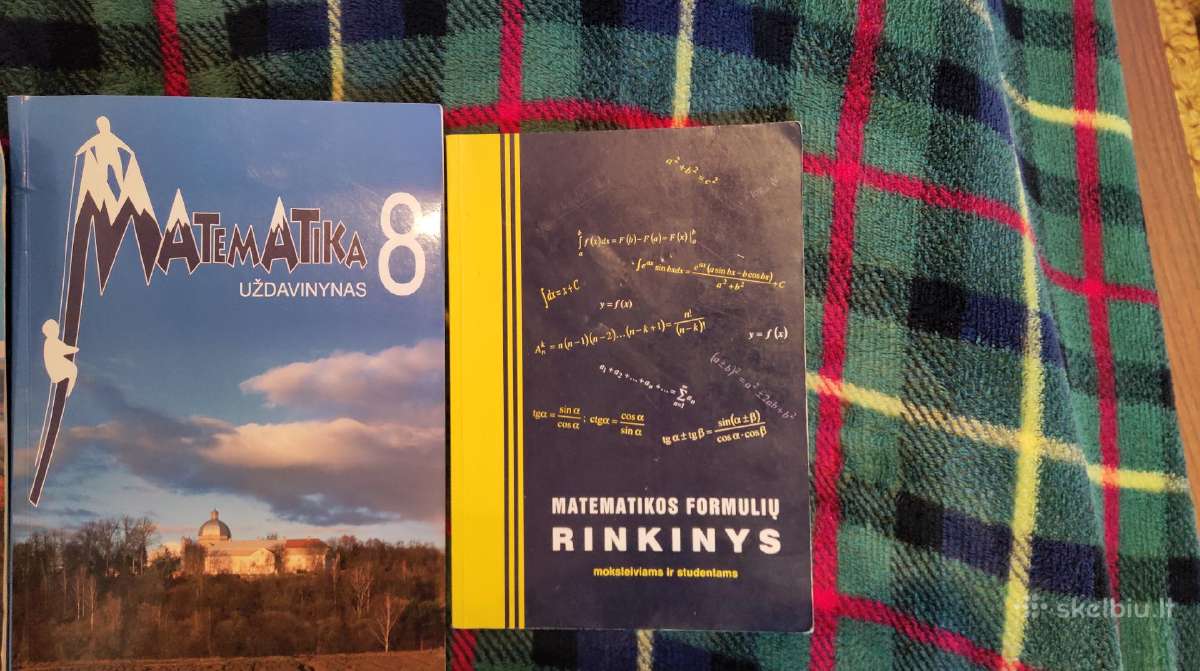 Matematika uždavinynas 7 klasė +Formulių rinkinys - nuotraukos Nr. 2
