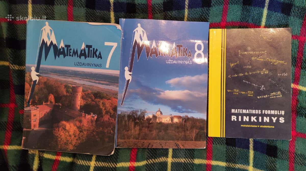 Matematika uždavinynas 7 klasė +Formulių rinkinys - nuotraukos Nr. 3